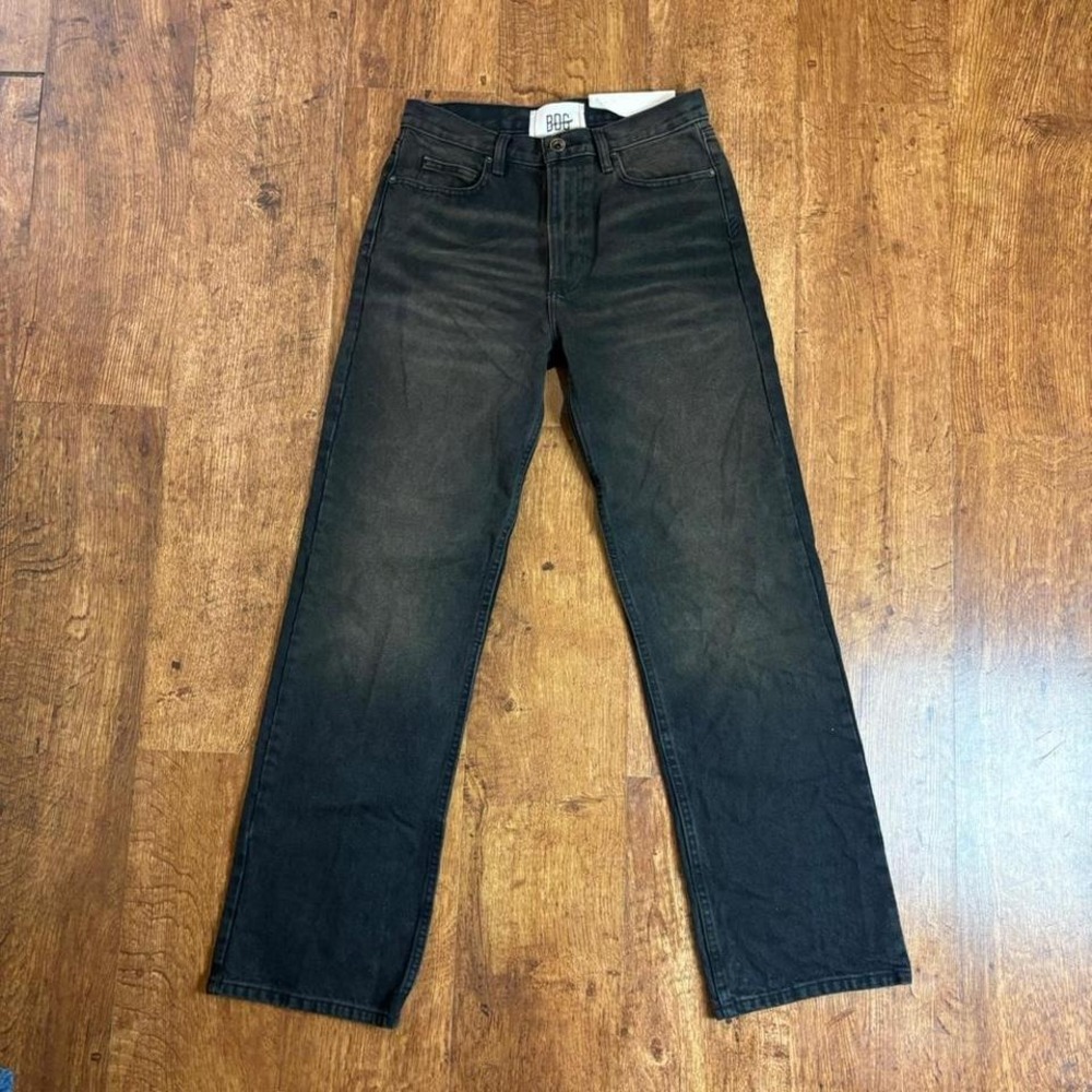 black and brown BDG Skate Fit denim jeans
